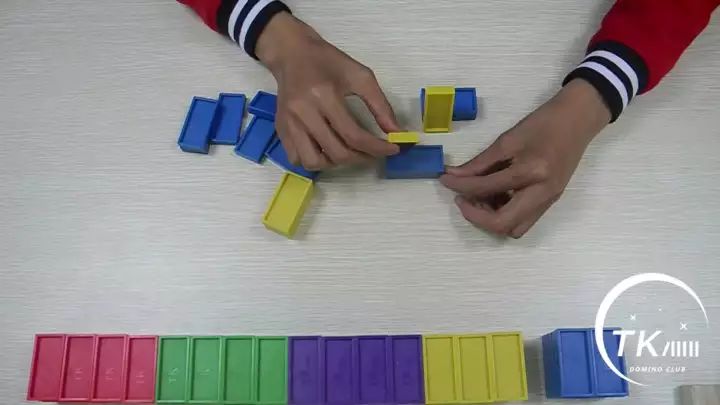 100种多米诺摆法图解,多米诺金字塔摆法图解