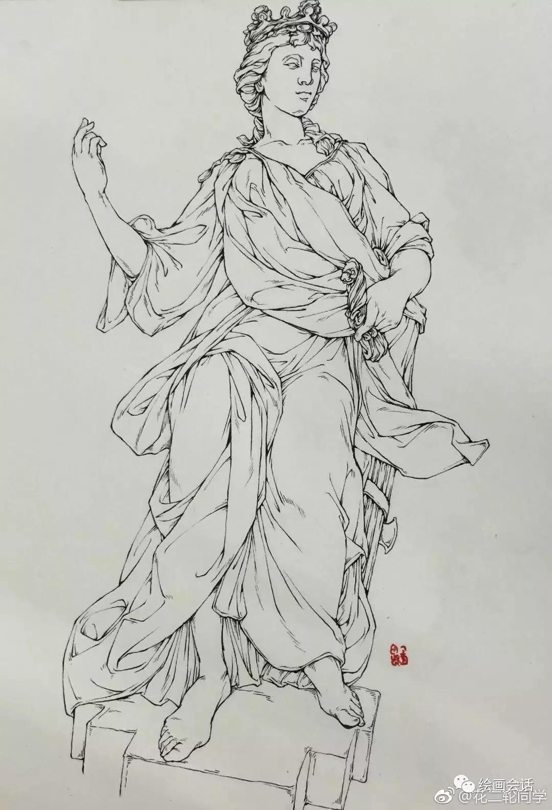 简单钢笔山水速写临摹图片,钢笔速写临摹推荐