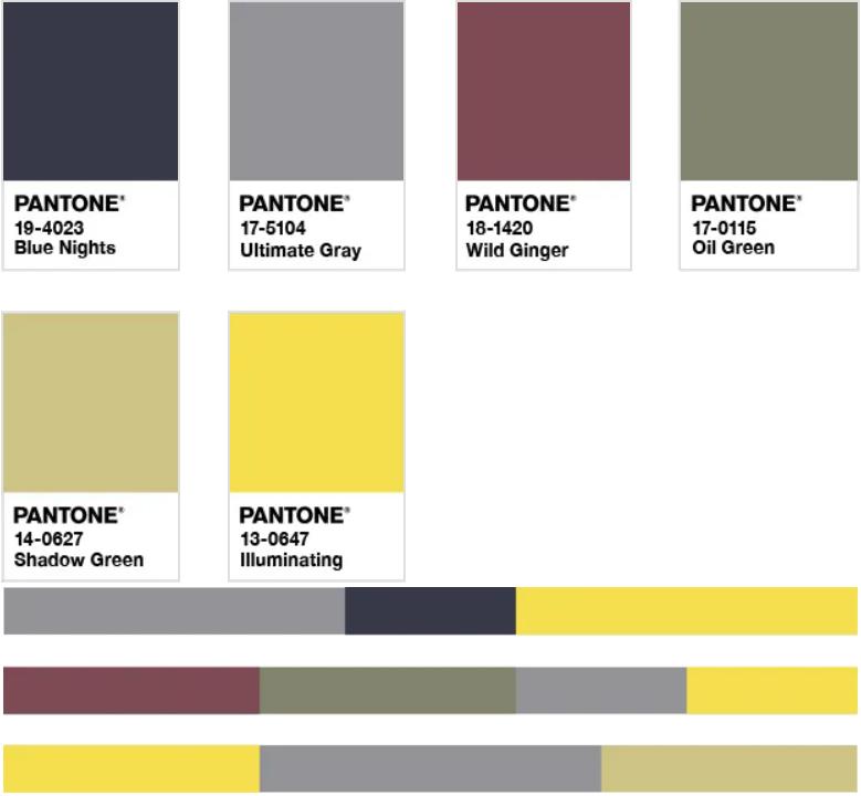 2021年最流行黄灰的穿搭,2023高级色系穿搭