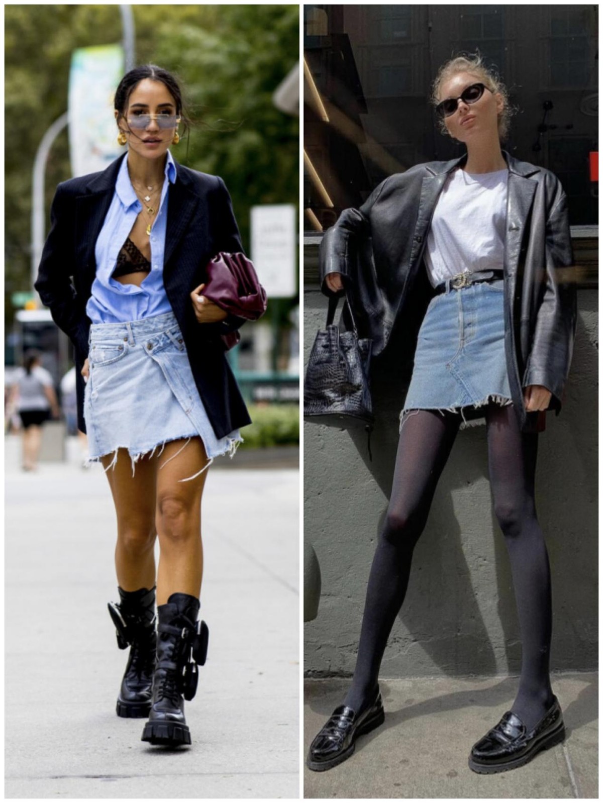 基础款牛仔短裙如何穿出新花样？这些搭配方式了解一下，超实用