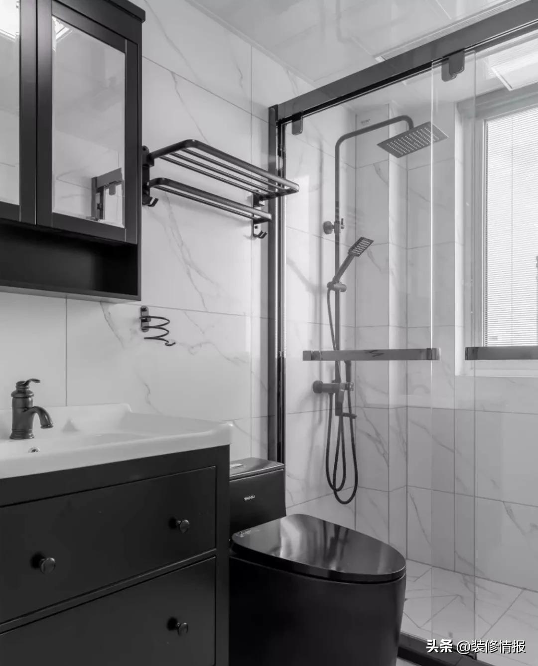 小户型卫生间平面布局最佳效果图,正方小户型卫生间设计布局