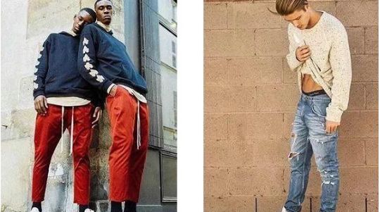 小白鞋adidas三叶草,小白鞋怎么搭配黑色牛仔裤