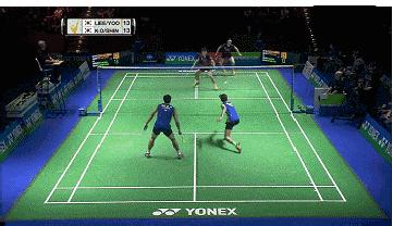 羽毛球12人双打轮转规则,羽毛球双打四人轮转发球顺序