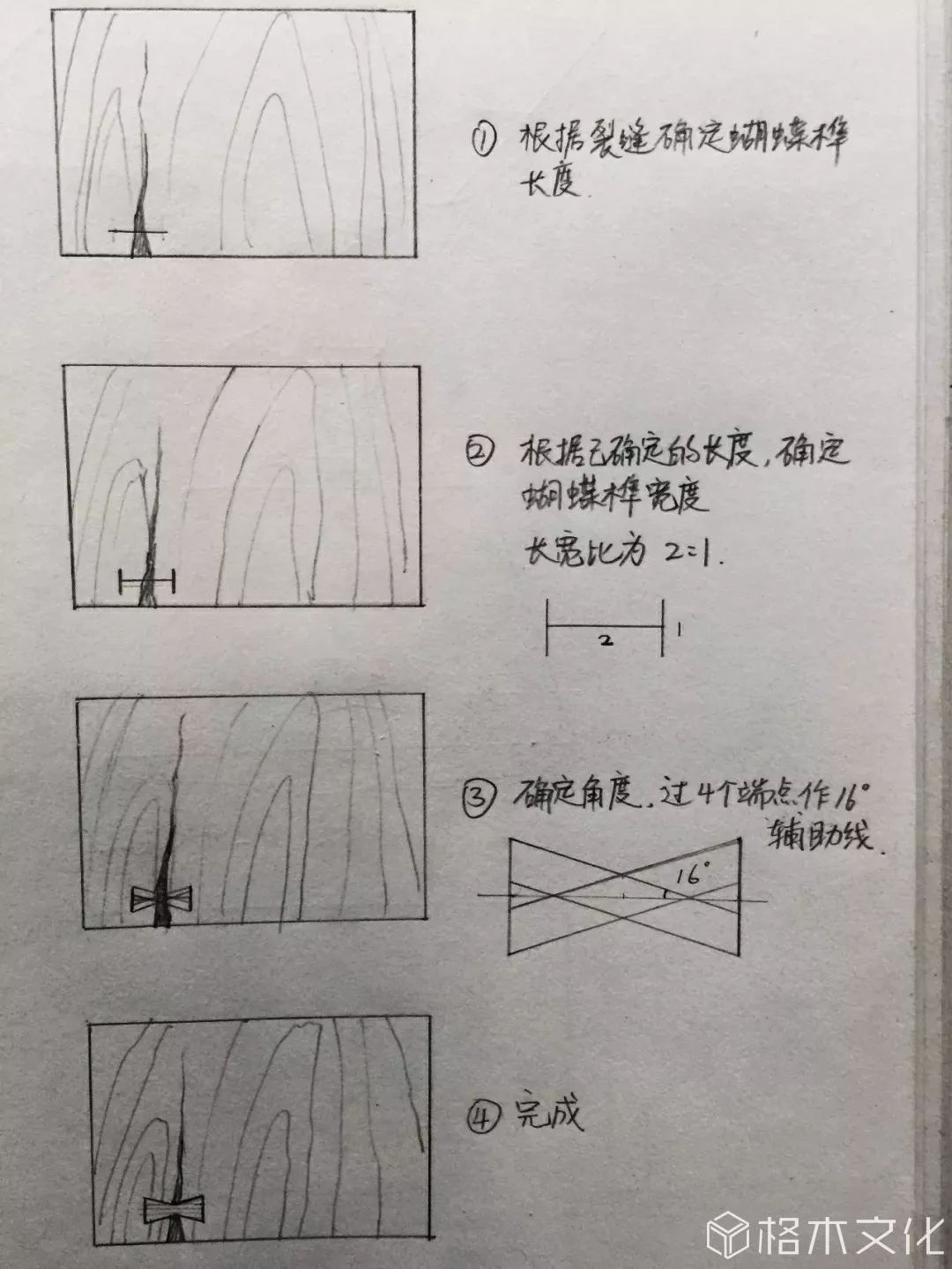 蝴蝶榫的做法,异形蝴蝶榫做法