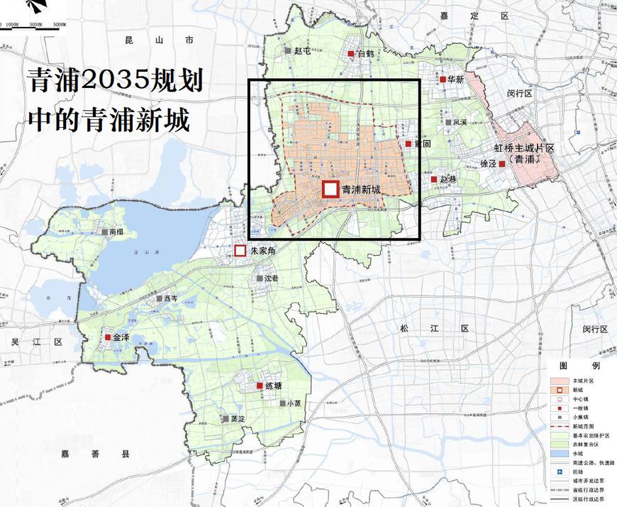 上海青浦区最新规划,上海青浦区未来规划