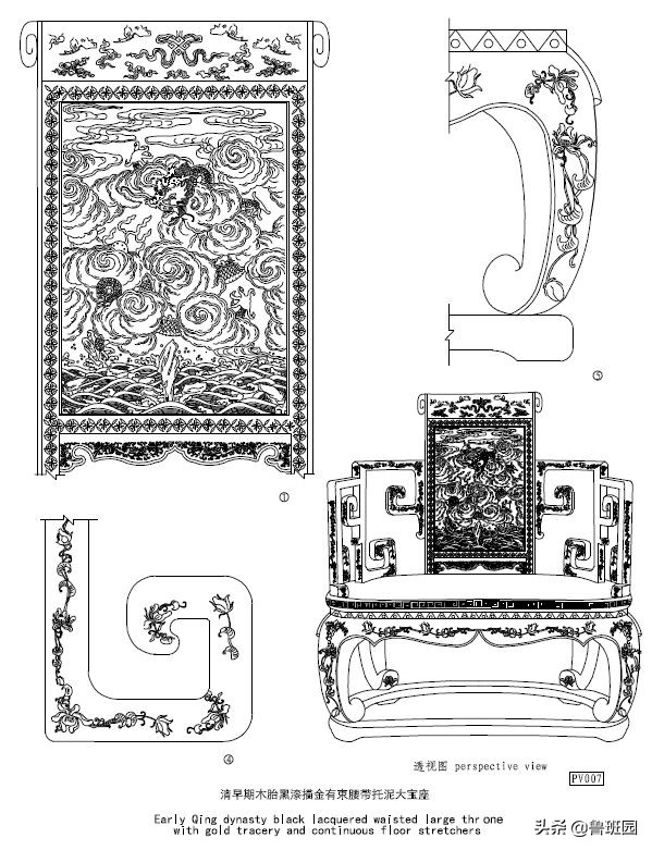 明清家具全套设计图,明清家具图纸