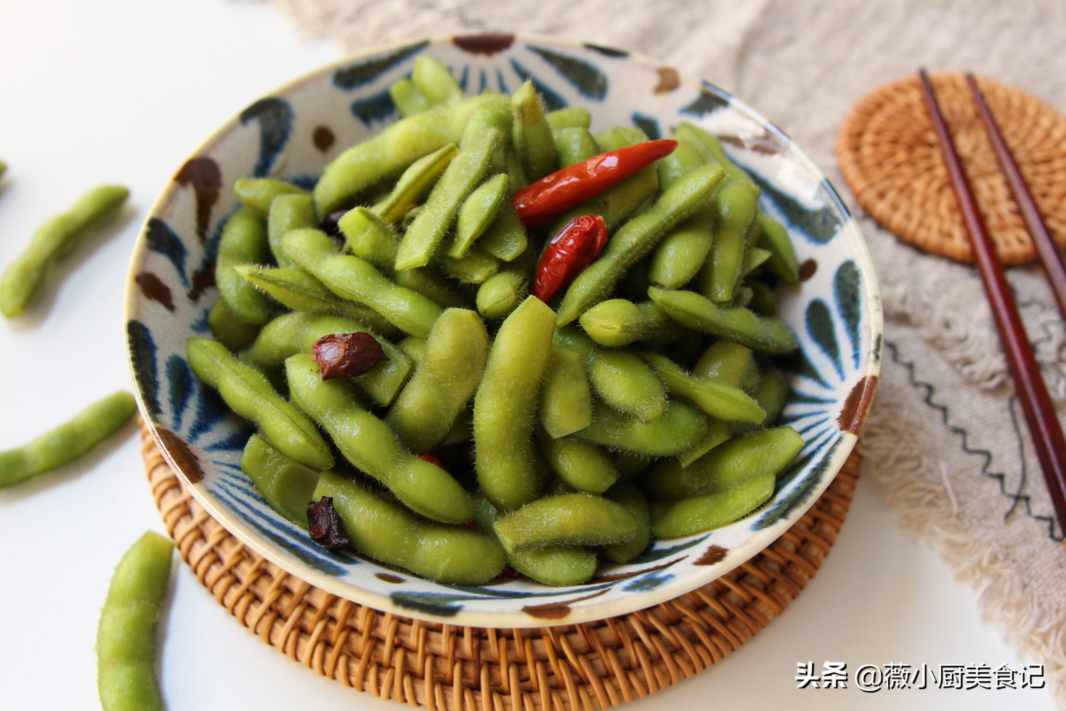 卤毛豆要不要焯水,卤毛豆软烂入味