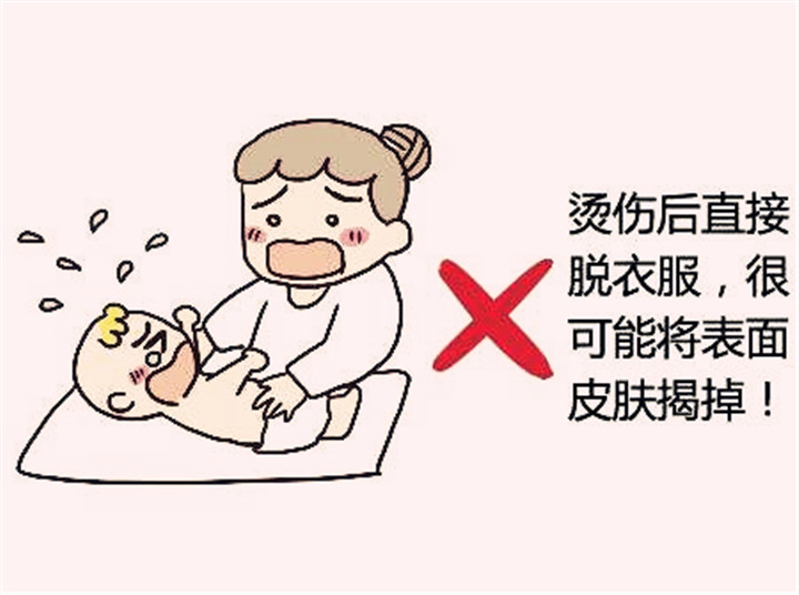 被粥烫伤小孩后续,宝宝被粥烫伤了很红怎么办