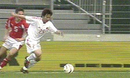 卢琳惯用脚,卢琳惊天任意球