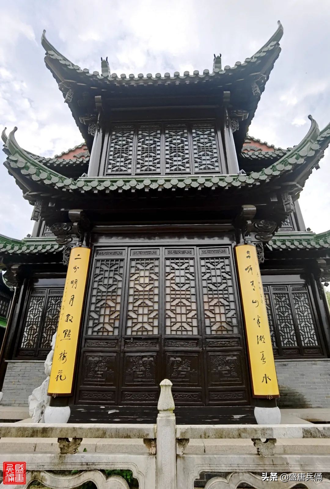 扬州｜垂杨不断接残芜，雁齿红桥俨画图