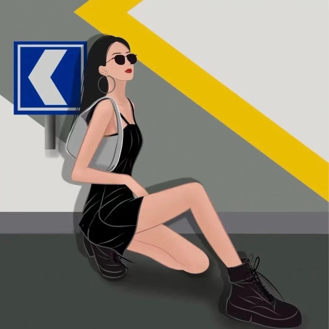 闺蜜头像萌娃卡通可爱小清新,可爱女孩头像萌娃闺蜜森系