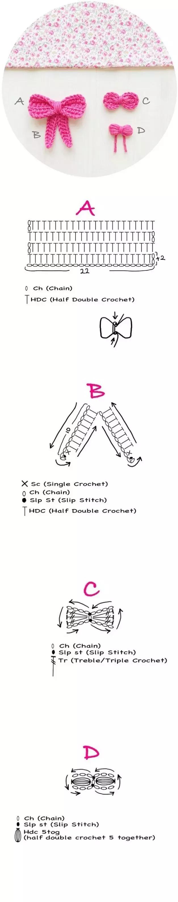 头绳皮筋蝴蝶结打结方法图解,女士领结丝带蝴蝶结的打法图解