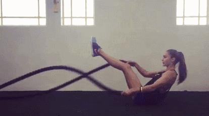 战绳燃脂,战绳减肥训练方法