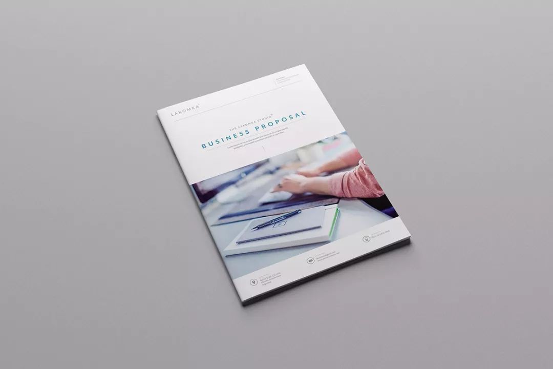 简约大气的企业宣传册／画册设计精选