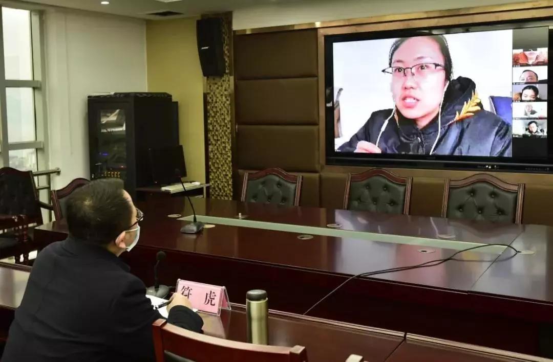 视频连线，战“疫”我们在一起