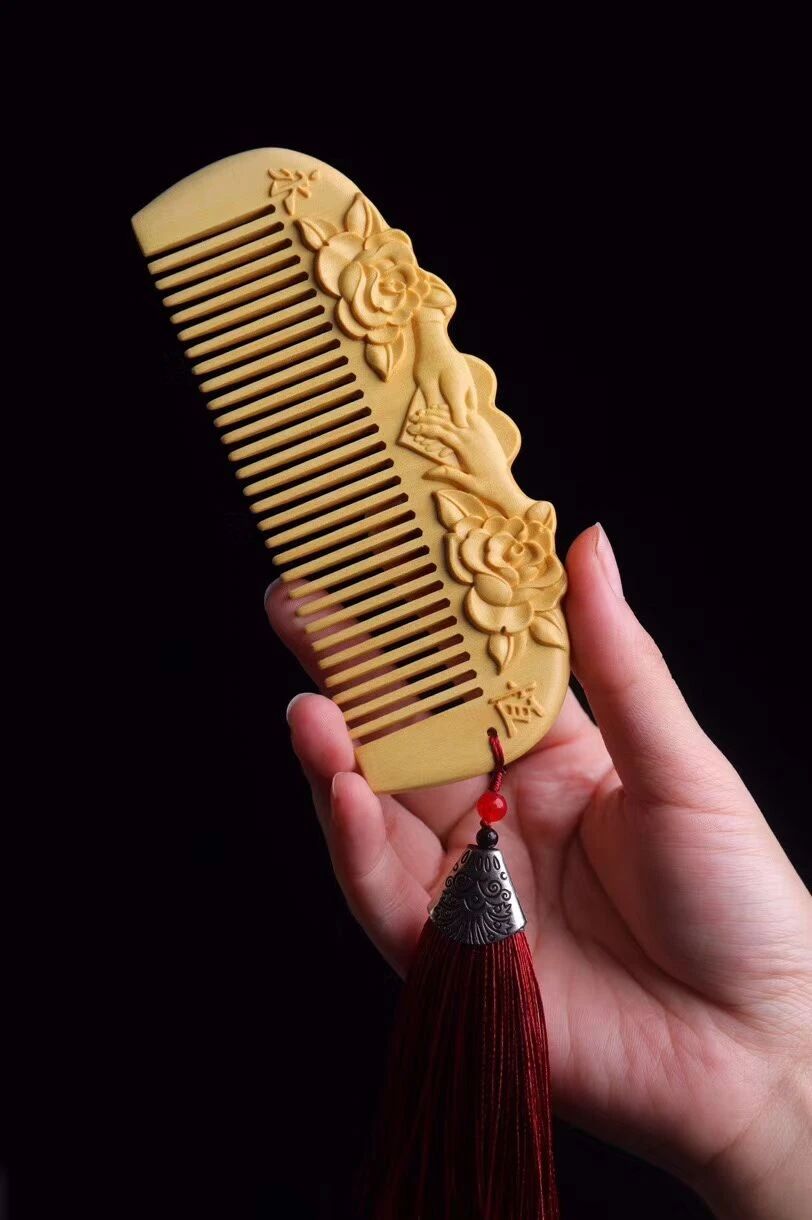 木梳方便携带,随身携带小梳子小木梳