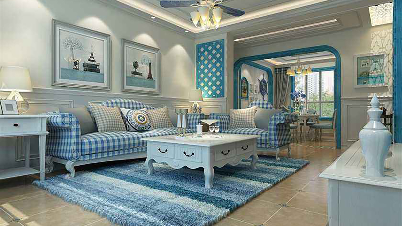 地中海风格的家具适合小户型吗,地中海风格家具款式