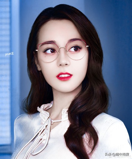 迪丽热巴广告第一视角,迪丽热巴眼镜广告