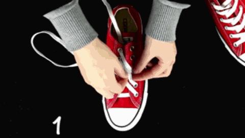 系鞋带怎么可以让鞋带更好看,怎样把鞋带系得很漂亮