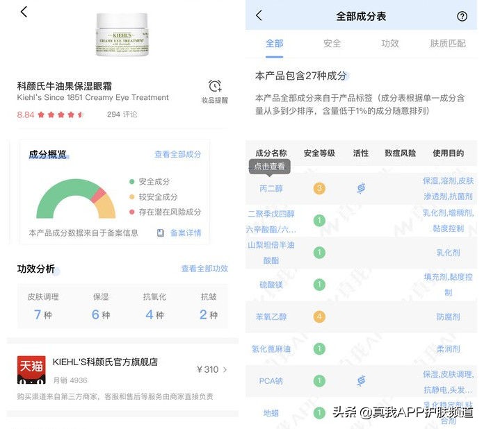 眼霜不一定要贵，有效才好！实力眼霜，记得收藏哦