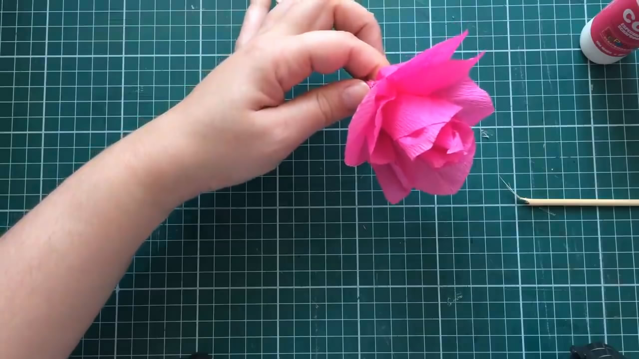 皱纸北欧风纸艺,皱纸折花教程大全简单