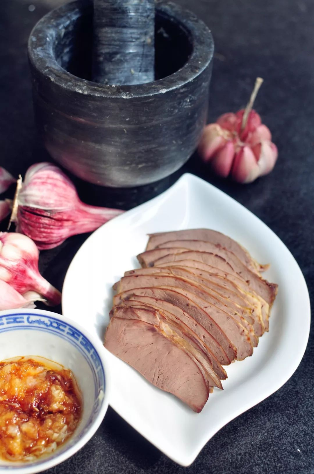 家庭卤肉卤猪心,卤好的猪心