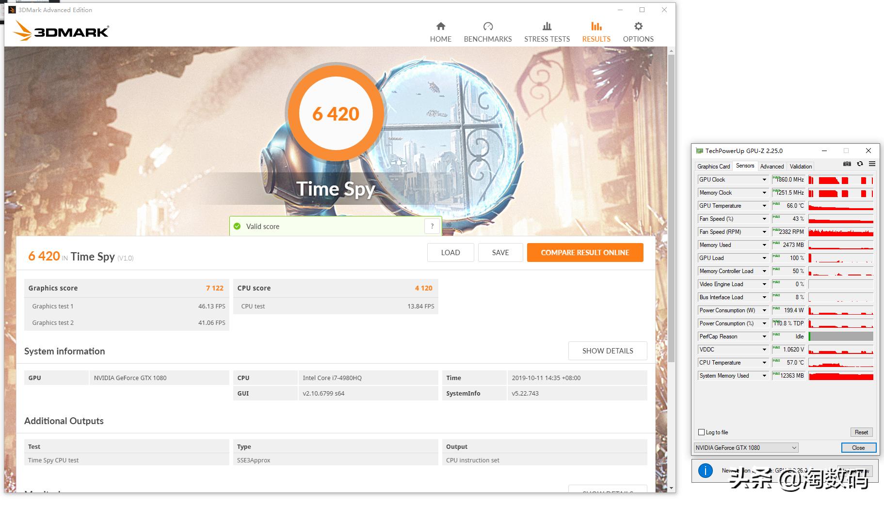 鲁大师显卡跑分2k和1080p,nvidiagtx10605gb显卡鲁大师跑分