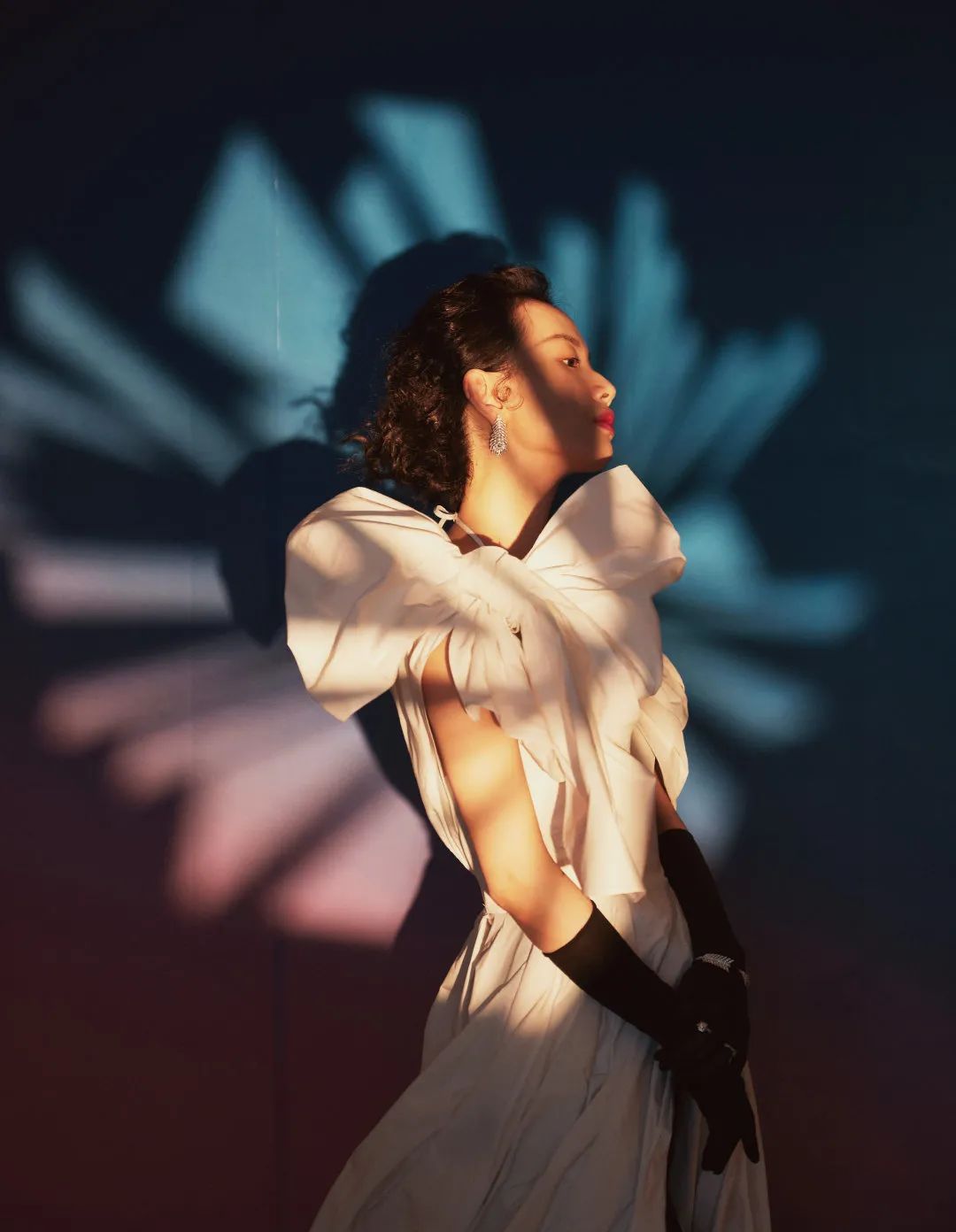 巩皇霸气红毯造型,巩皇红毯气场