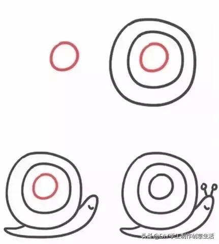 简笔画超简单步骤3笔,简笔画超简单教程