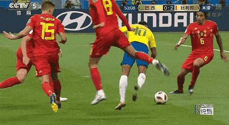 90年代足球凶狠防守,内马尔的防守技巧