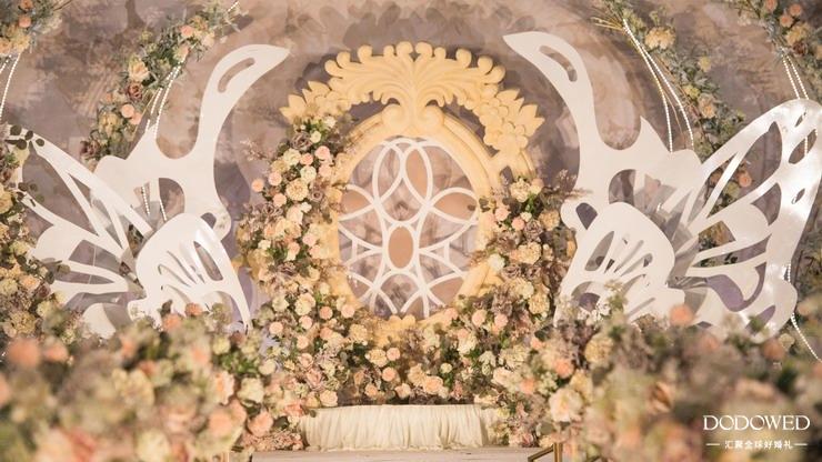 dodowed汇聚全球好婚礼,法式氛围婚礼策划方案