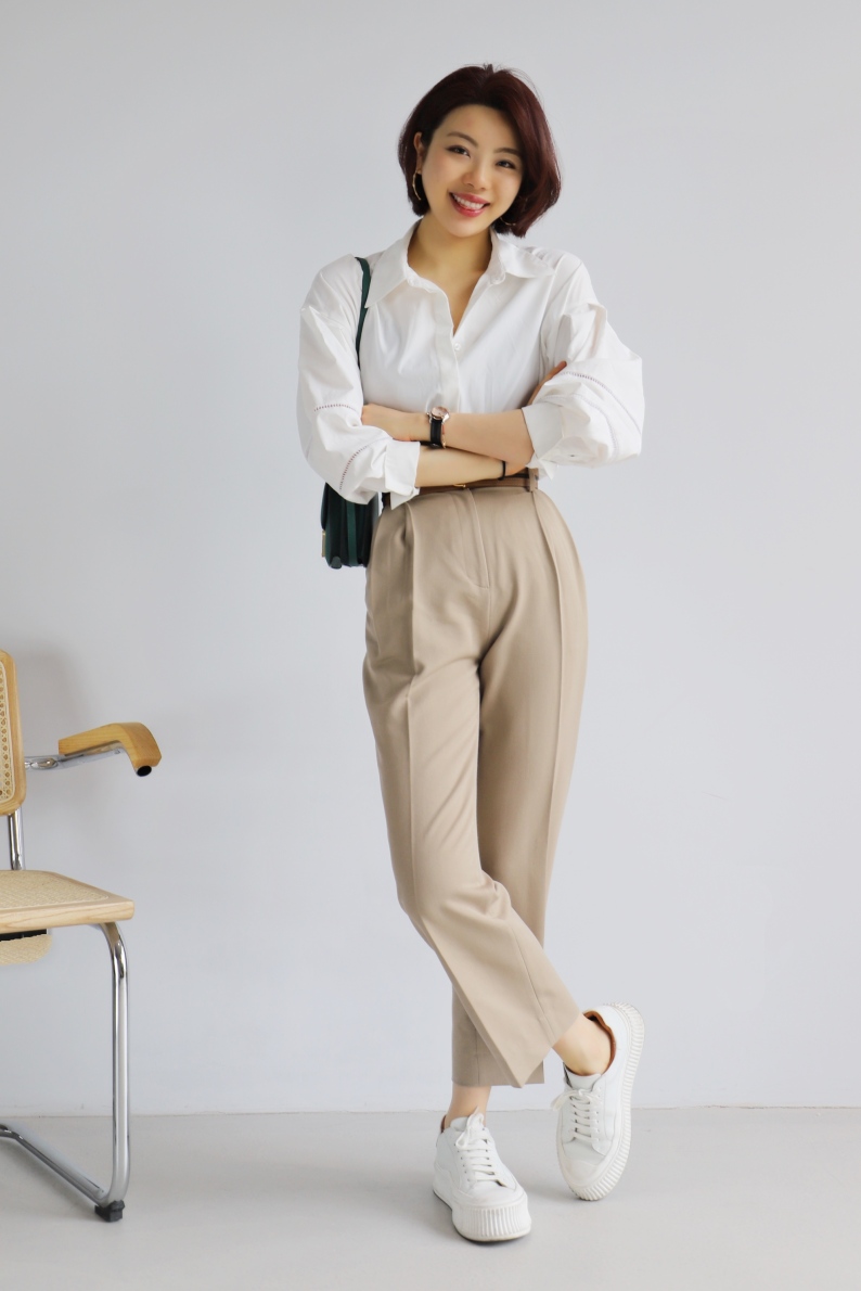 职场女强人穿搭高跟鞋,白色高跟鞋职场穿搭