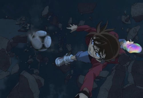 柯南踢球的霸气瞬间,盘点柯南的空中绝技