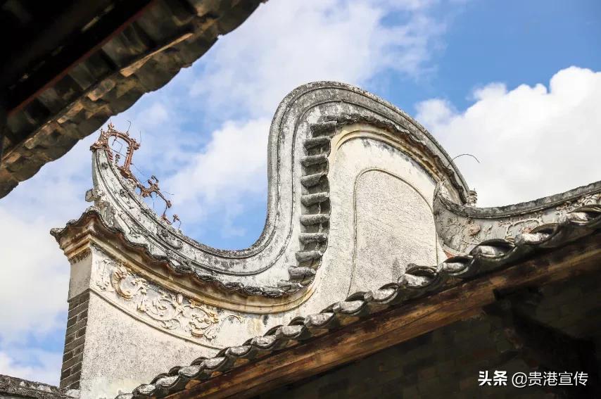 贵港市古城墙古遗址古村落,广西贵港大山里的古民居