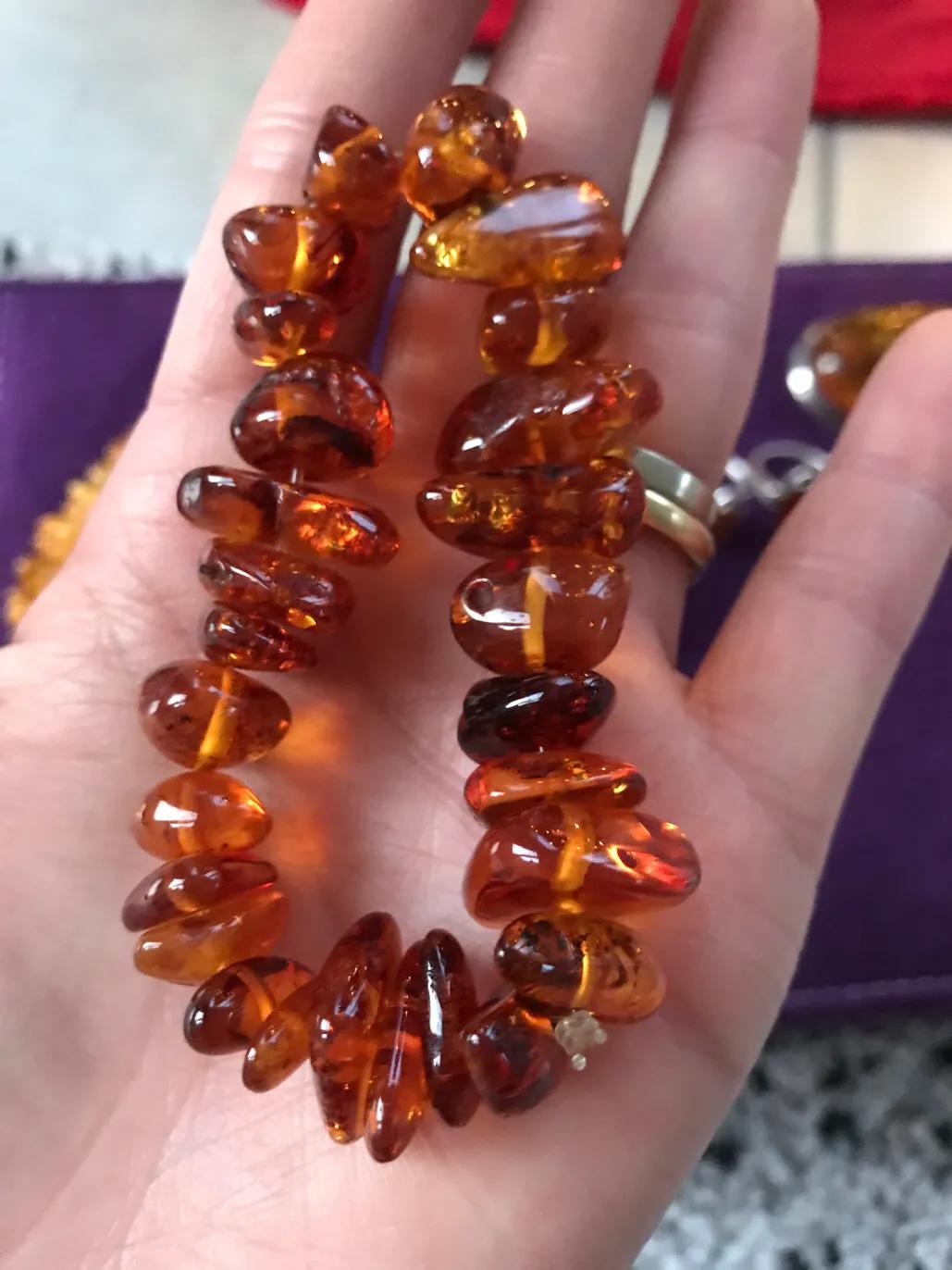 英国值得买的古董珠宝,丹麦古董蜜蜡珠宝