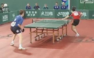 乒乓球的十六种打法图解,乒乓球新手反手打法