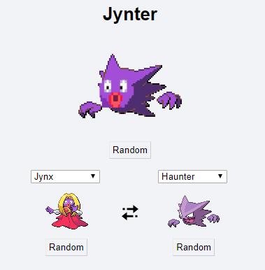 融合宝可梦合集,融合宝可梦