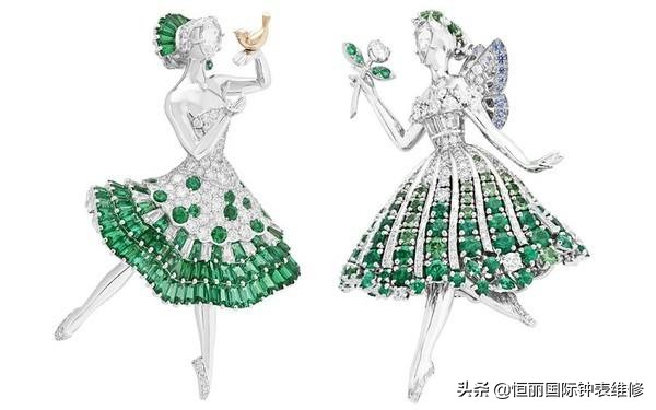 梵克雅宝四叶幸运草腕表,梵克雅宝高级珠宝