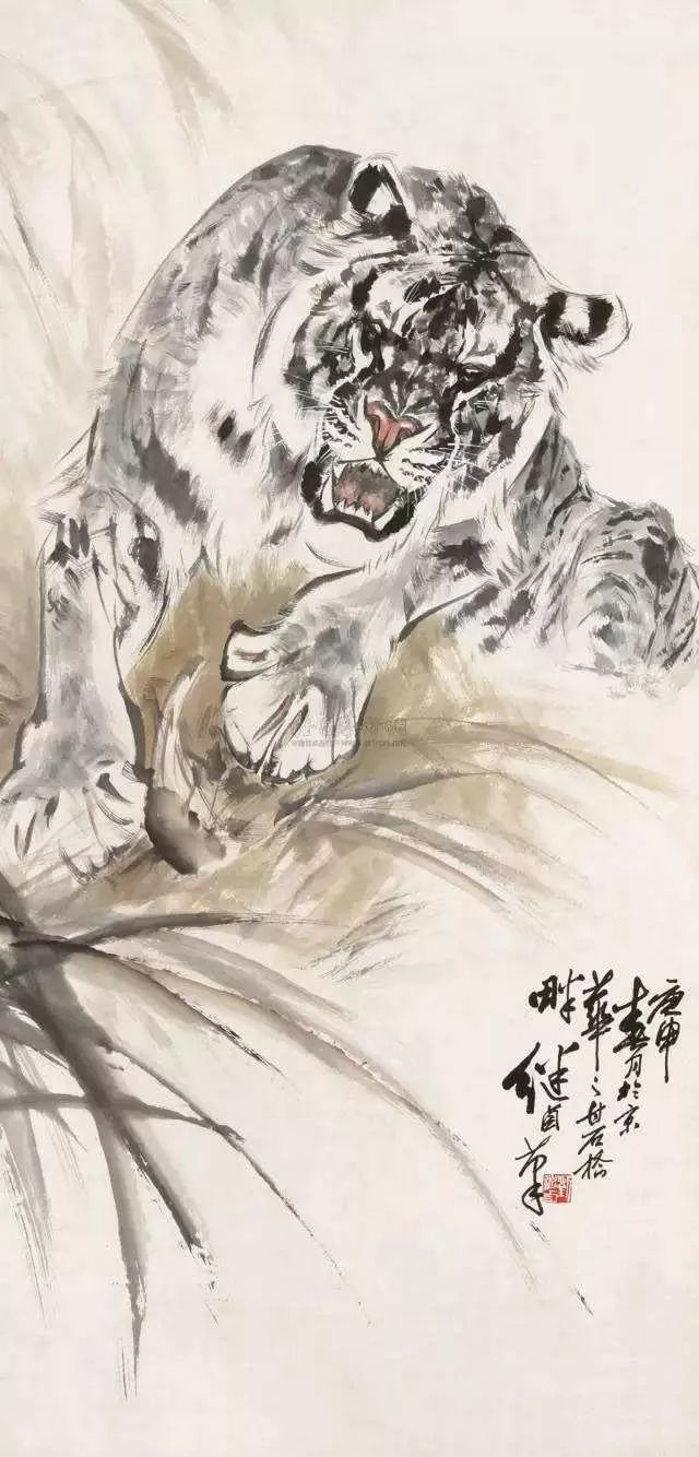 刘继卣老虎,刘继卣怎么画