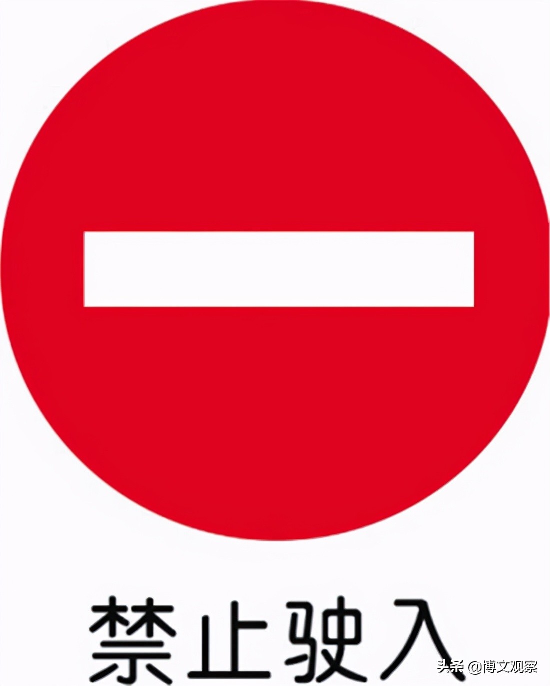 容易被混淆的汽车交通标志,易混淆的交通标志