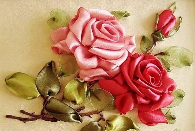 一根针绣花边方法,一根针绣出一个星空