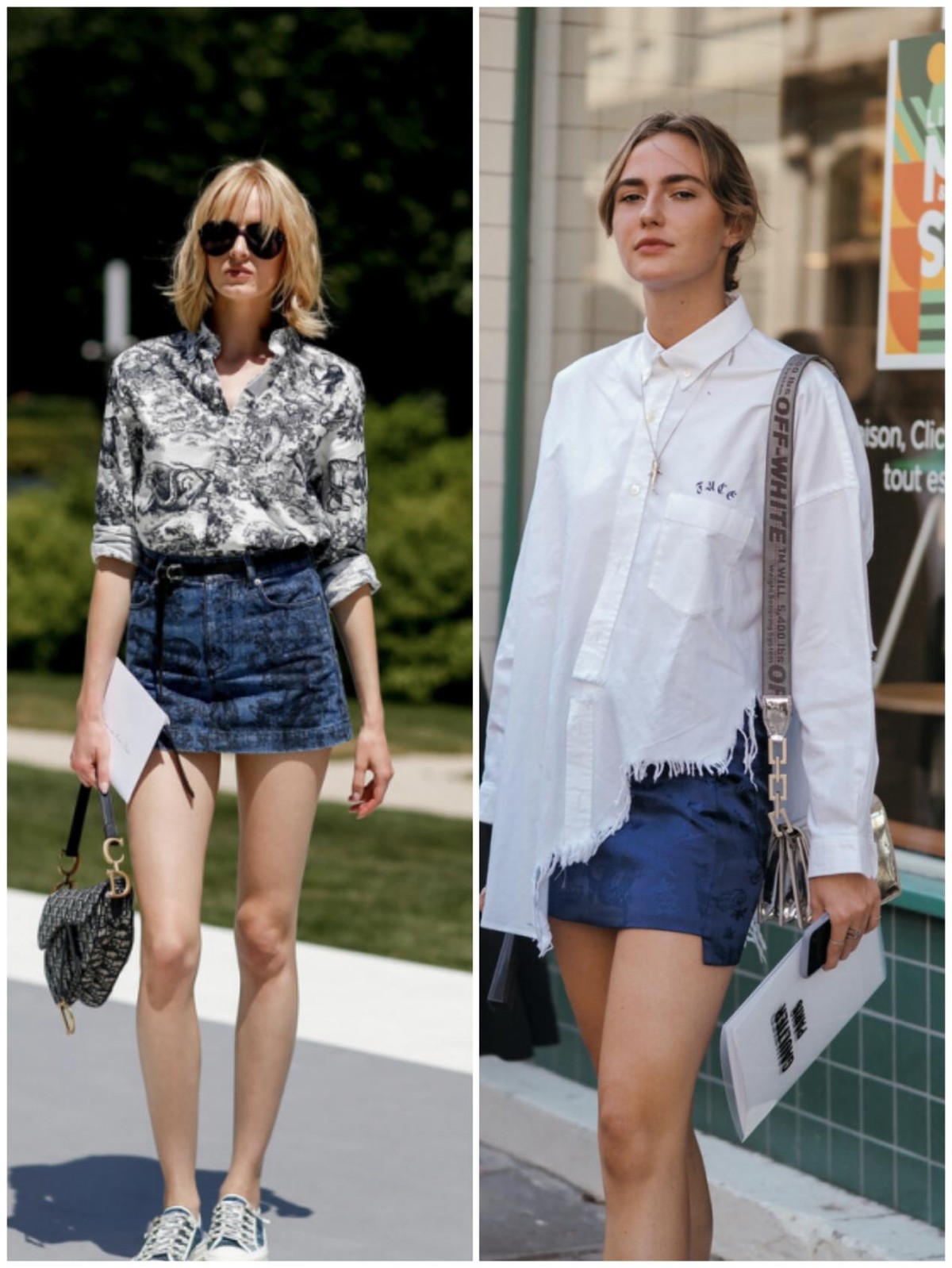 基础款牛仔短裙如何穿出新花样？这些搭配方式了解一下，超实用