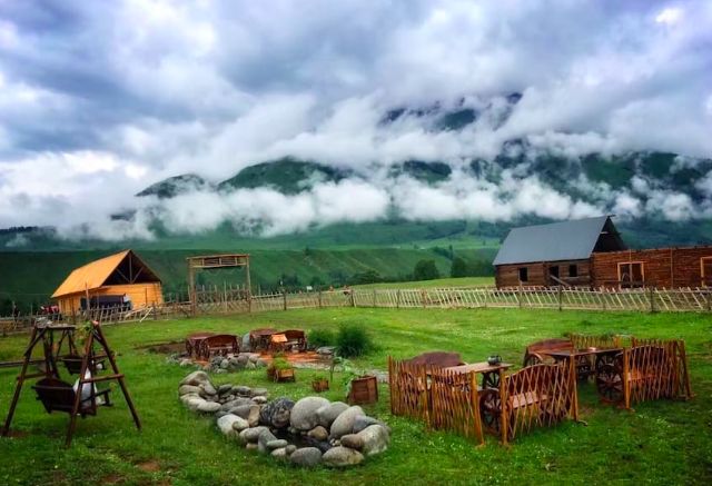 西北农村民宿,西北风格民宿