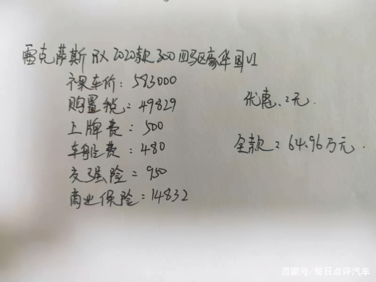 雷克萨斯RX的缺点有哪些？它落地64.96万贵？车主谈了实话