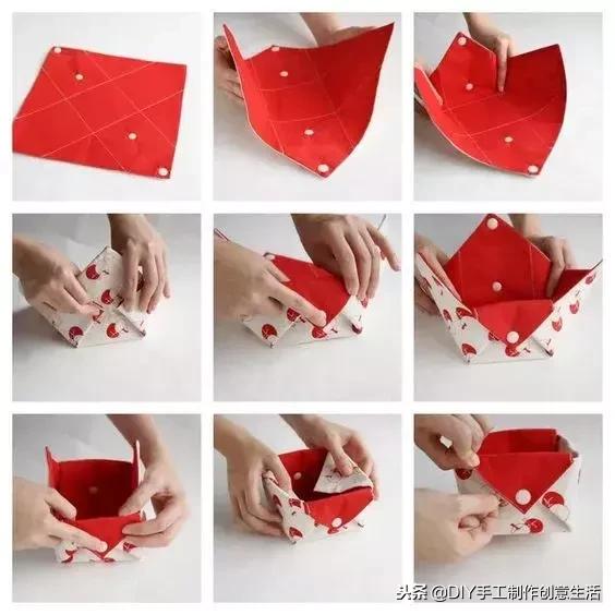 布艺收纳整理包,布艺收纳包制作教程