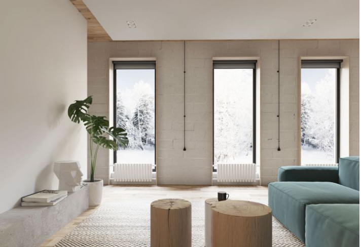 140平米北欧拼色实木风格装修,新中式田园风北欧风格装修效果图