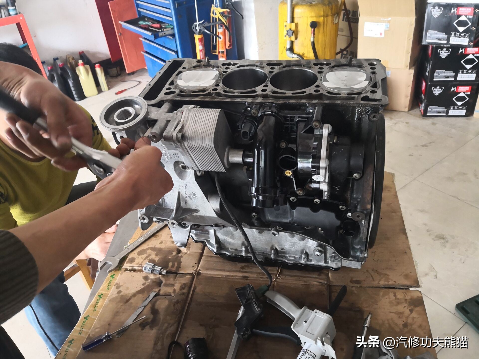 昊锐ea888二代换正时链条,昊锐ea888漏机油的地方是哪些