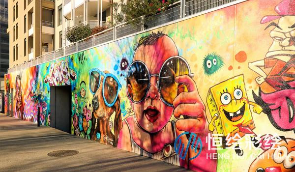 室内墙绘怎么画投影,室内墙绘设计大全