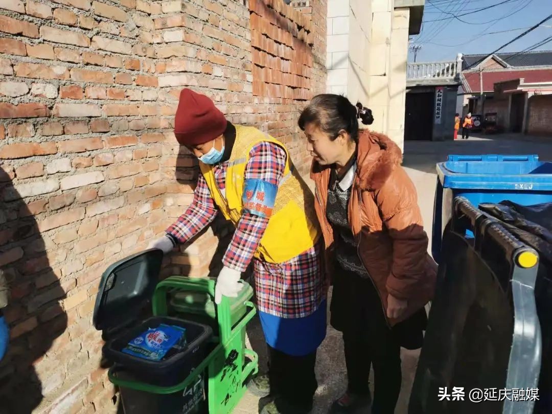 村级示范村生活垃圾分类开展情况,垃圾分类农村环境