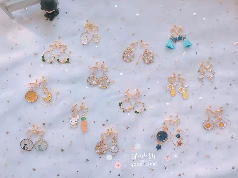 日韩系耳钉,日韩系耳环天然珍珠